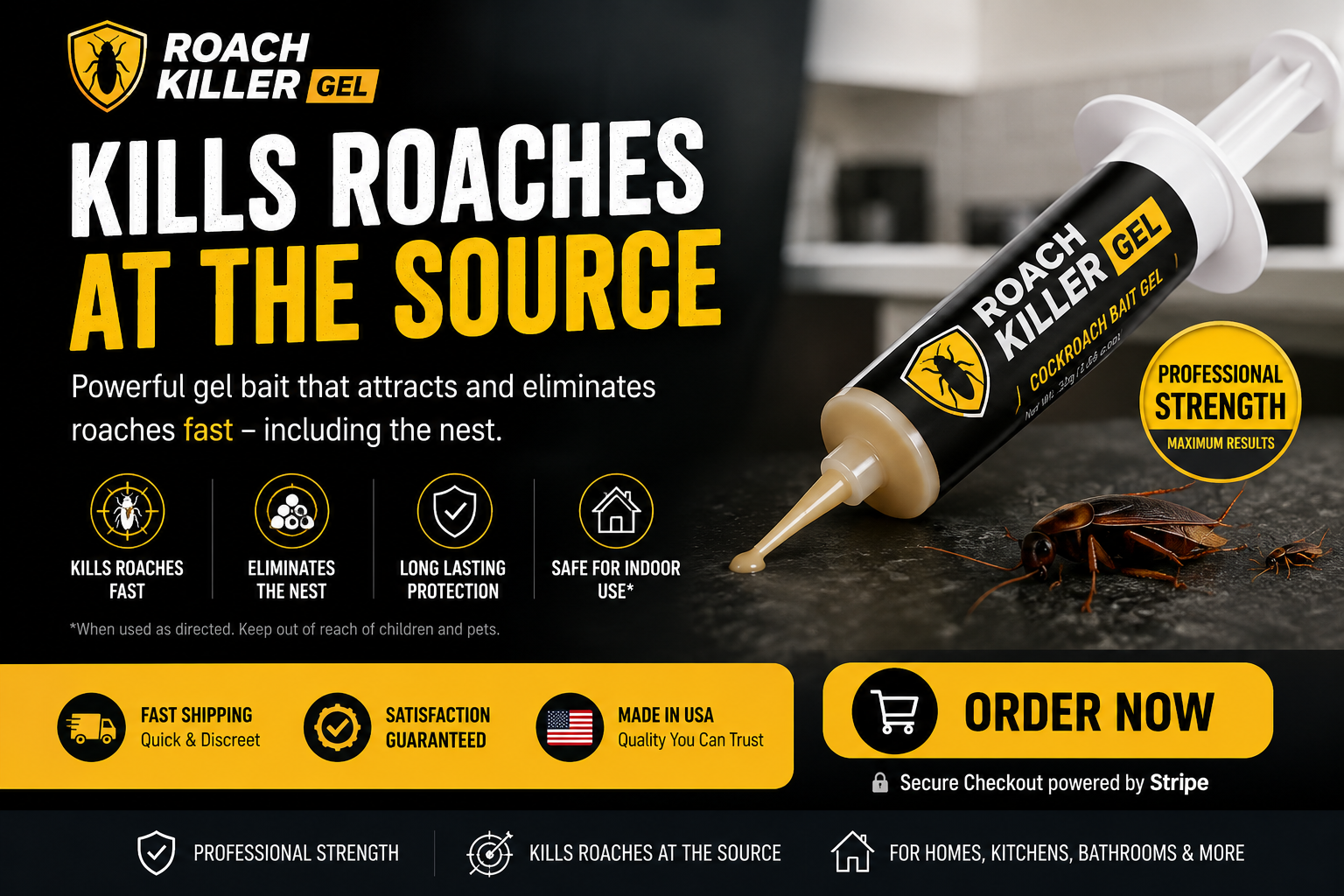 EVEWARD Roach Killer Gel