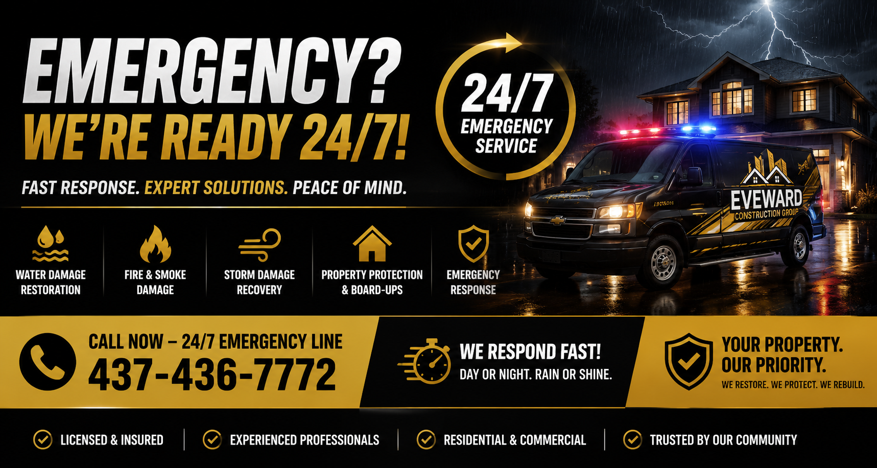 EVEWARD 24/7 Emergency Response Services
